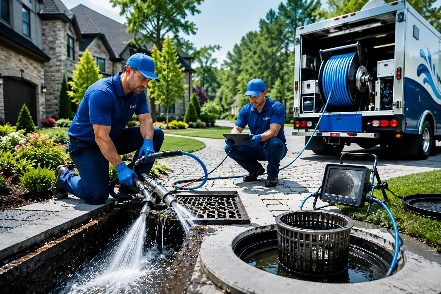 Local outdoor drain cleaning professionals in Baltic, OH